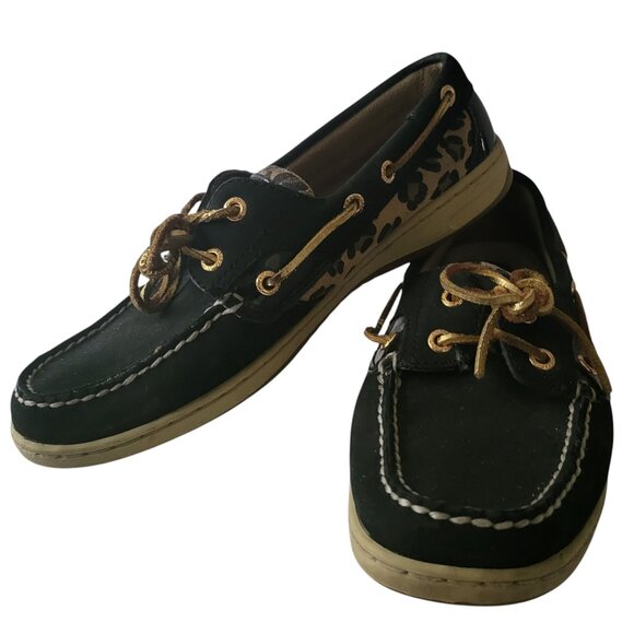 SPERRY | Top Sider Cheetah Print Loafers - Picture 2 of 11